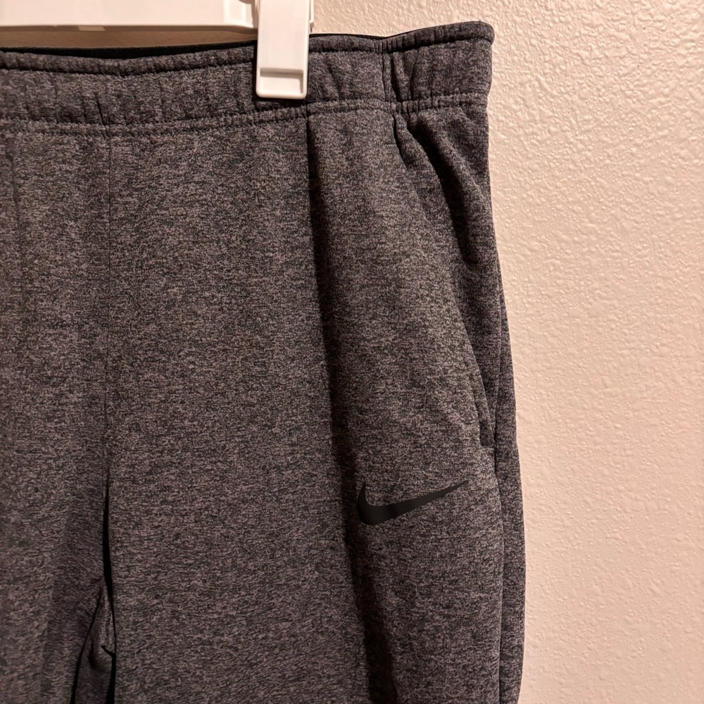 Nike Dark Gray Dri-FIT Standard Fit Athletic Joggers Size L - Picture 3 of 5
